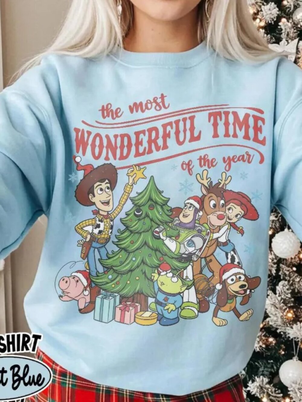 Toy Story Christmas Crewneck Sweatshirt